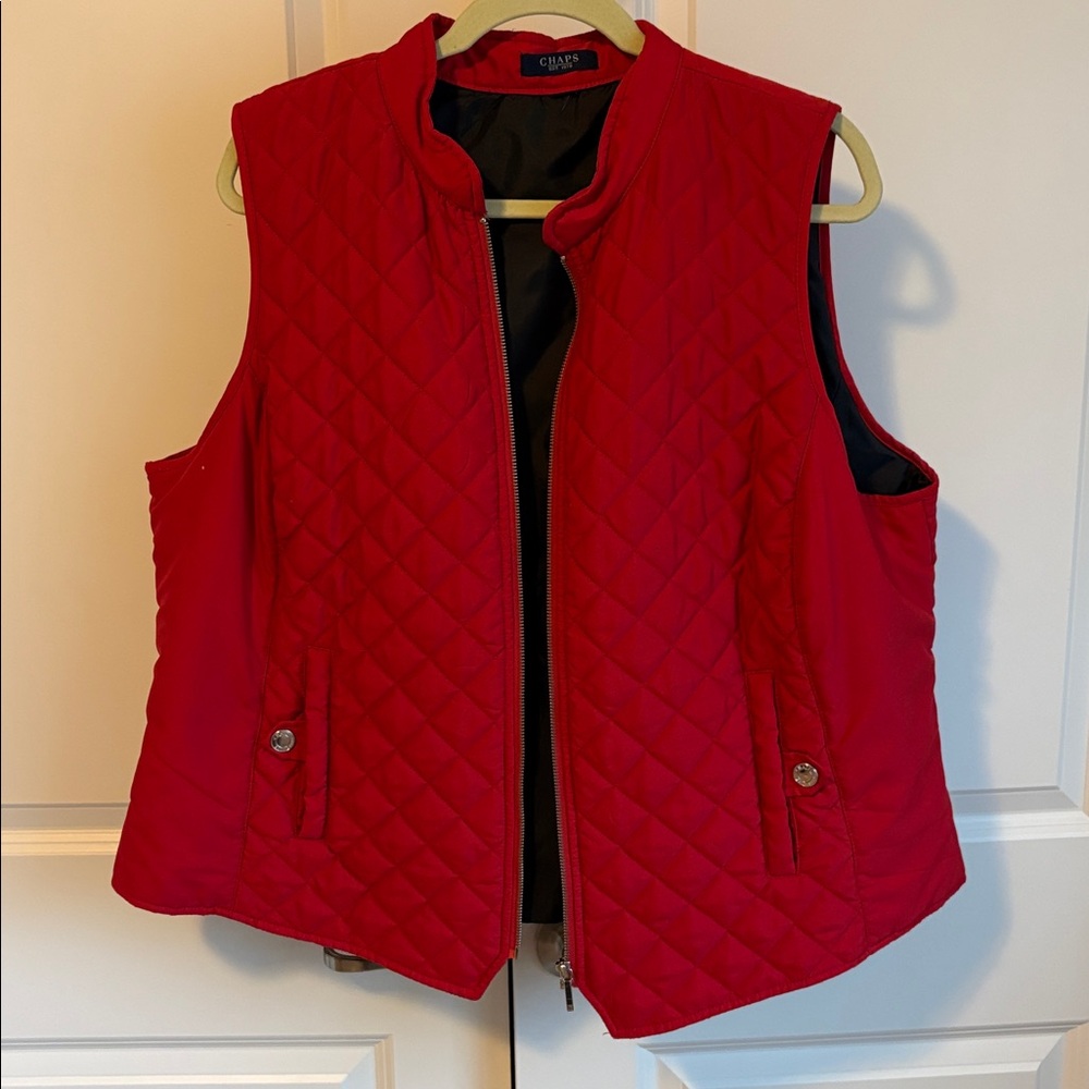 Like New Red Ralph Lauren Chaps Vest XL